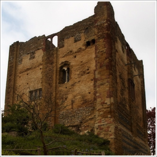 Guildford Castle - John Uvedale, son of the first Thomas Uvedale, son of John Uvedale and Joan de Tany his third wife, was sheriff of Surrey in 1415